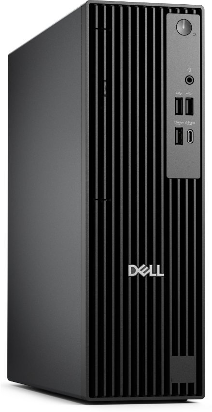 Dell Pro QCS1255 Desktop Slim AMD Ryzen 5 8500G Internal memory 8 GB DDR5 256 GB Keyboard language No keyboard Windows 11 Pro Warranty 36 months