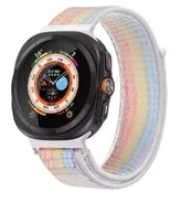 Akcesoria do smartwatchy - opaska pasek bransoleta NYLON Samsung Galaxy Watch Ultra 47mm rainbow - miniaturka - grafika 1