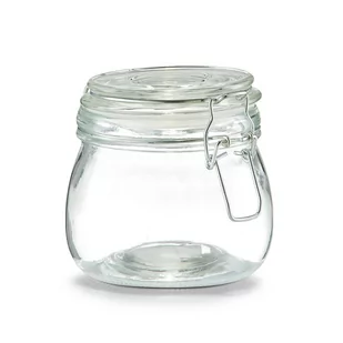 Zeller Pojemnik na żywność słoik z pokrywką 500 ml B0037WWN2Q - Pojemniki kuchenne - miniaturka - grafika 1