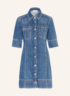 Marella Sukienka Jeansowa blau - Moda i Uroda OUTLET - miniaturka - grafika 1