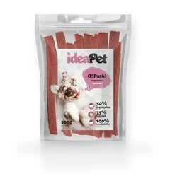 IdeaPet Paski z jagnięciną 500g - przysmak dla psa - Przysmaki dla psów - miniaturka - grafika 1