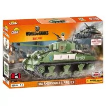 Cobi 3007 SMALL ARMY WORLD OF TANKS SHERMAN A1 / FIREFLY + KODY DO WOT - Klocki - miniaturka - grafika 2