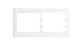 Klawisze i ramki - Legrand Sistena Life Ramka 2krotna Z POLEM OPISOWYM POZIOMA 771014 - miniaturka - grafika 1