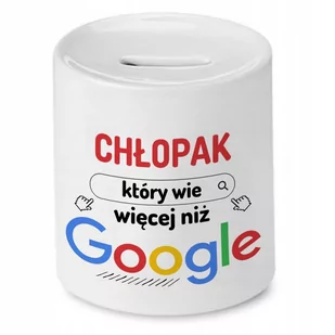 Skarbonka Dla Chłopaka na Imieniny Prezent z Nadrukiem ze Zdjęciem - Skarbonki - miniaturka - grafika 1