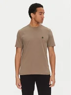 Koszulki męskie - BOSS T-Shirt 50531569 Beżowy Regular Fit - miniaturka - grafika 1