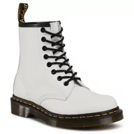 Glany damskie - Dr. Martens Glany 1460 Smooth 11822100 White - miniaturka - grafika 1