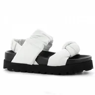 Sandały damskie - Sandały damskie na platformie CARINII - Carinii - miniaturka - grafika 1