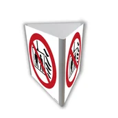 Systemy ekspozycyjne i znaki informacyjne - BB821 NIE UŻYWAĆ DŹWIGU W PRZYPADKU POŻARU (3D DOŚCIENNY), PS - PŁYTA PCV 1MM FOTOLUMINESCENCYJNA; (150X150MM) - miniaturka - grafika 1