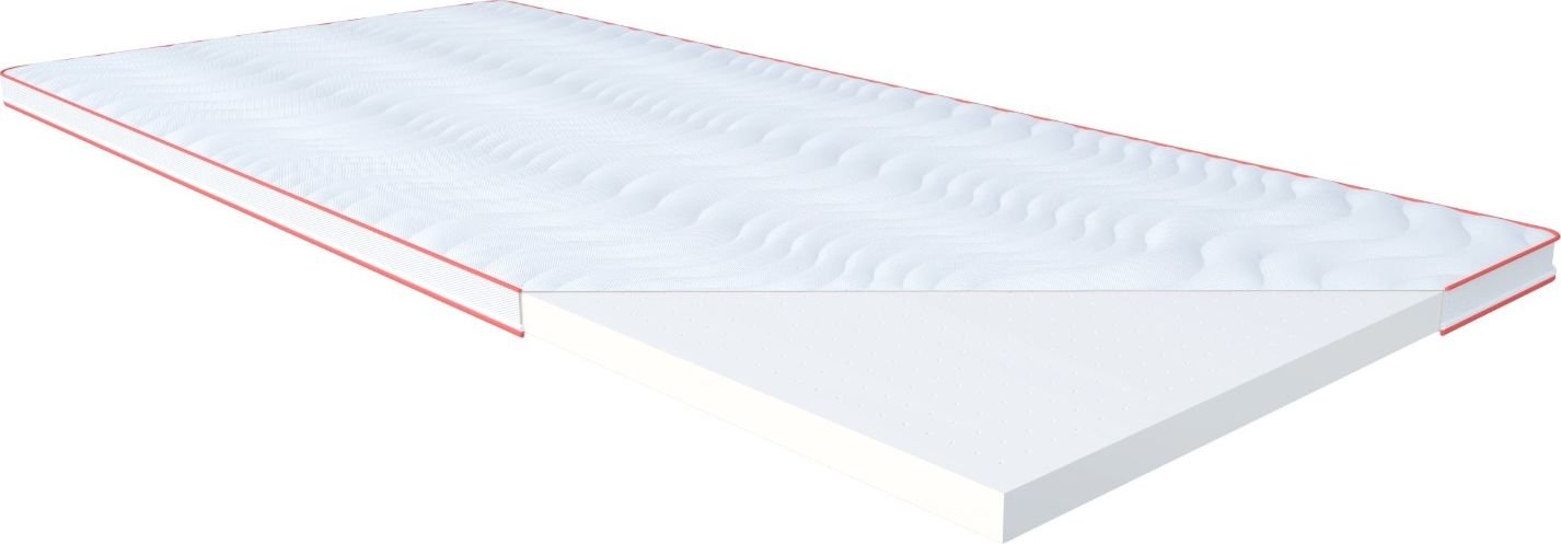 JANPOL Materac nawierzchniowy LATEX 80x200 lateksowy firmy Janpol Janpol