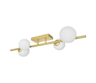 Lampy sufitowe - Brilagi - LED Żyrandol natynkowy MILLA 4xG9/3W/230V złoty/biały - miniaturka - grafika 1