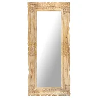 Lustra - vidaXL Lumarko Lustro, 110 x 50 cm, lite drewno mango 321631 - miniaturka - grafika 1