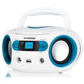 Radioodtwarzacze - Hyundai TRC 533 AU3WBL Czarny/Srebrny - miniaturka - grafika 1