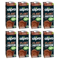 Napoje roślinne - Alpro Napój sojowy wysokobiałkowy Czekoladowy zestaw 8 x 1 l - miniaturka - grafika 1