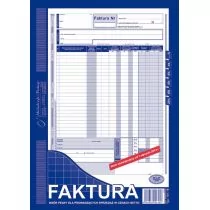 Michalczyk&Prokop FAKTURA VAT NETTO PEŁNA A4 (O+1K) 101-1E - Druki akcydensowe - miniaturka - grafika 2