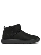 Buty dla dziewczynek - Geox Botki Theleven J46HUC 000AU C9999 S Czarny - miniaturka - grafika 1