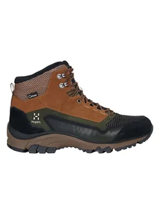 Haglöfs Skórzane buty turystyczne "Skuta" w kolorze jasnobrązowo-czarnym - Buty trekkingowe męskie - miniaturka - grafika 1