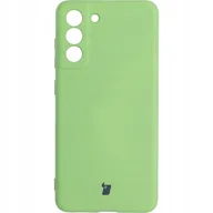 Etui i futerały do telefonów - Bizon Etui Case Silicone Galaxy S21 FE jasnozielone BCSGALS21FELGN - miniaturka - grafika 1