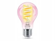 Żarówki LED - WiZ Philips Smart WiFi Filament Clear A60 E27 6.3W 470Lm Rgb Wizarding Worl - miniaturka - grafika 1