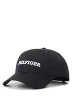 Czapki i chusty sportowe męskie - Tommy Hilfiger Męska czapka z daszkiem Mężczyźni Sztuczne włókno niebieski jednolity, ONE SIZE - miniaturka - grafika 1