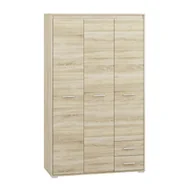 Szafy - Szafa trzydrzwiowa AVO 01 sonoma jasna - miniaturka - grafika 1