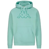 Koszulki męskie - Kappa Zaiver Swt Wygodna i stylowa bluza sportowa, kolor zielony lichen i zielony Wasabi, rozmiar 3XL - miniaturka - grafika 1