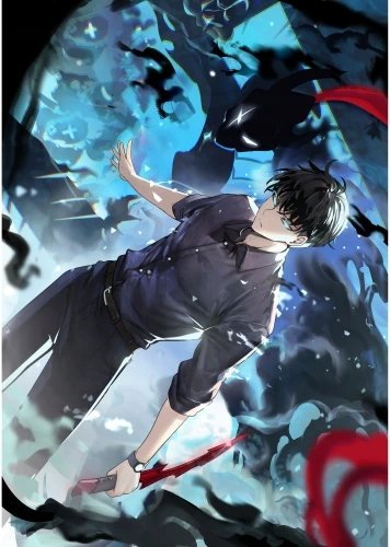 Plakat Solo Leveling A2 (420mm x custom) Anime Na honjaman level up