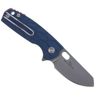 Nóż składany Fox Baby Core FRN Blue, Stonewashed N690 by Jesper Voxnaes (FX-608 BL) - Noże - miniaturka - grafika 3