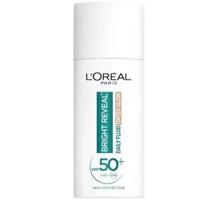 L'Oréal Paris Bright Reveal Daily Fluid Tinted Glow SPF50+ Krem do twarzy na dzień 50 ml - Kremy do twarzy z filtrem - miniaturka - grafika 1