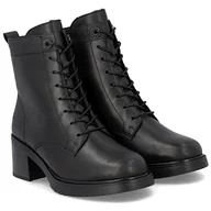 Botki damskie - Trzewiki damskie Rieker Y5201-00 BLACK R.39 - miniaturka - grafika 1