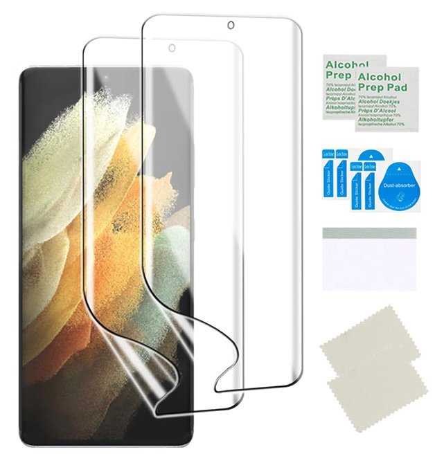 Folia ochronna do SAMSUNG GALAXY S21 ULTRA na ekran hydrożelowa 2 sztuki