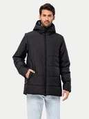 Kurtki męskie - Jack Wolfskin Kurtka zimowa Deutzer 1207451 Czarny Regular Fit - miniaturka - grafika 1
