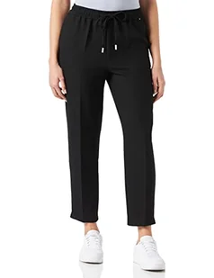 BOSS Damskie spodnie C_talima, czarny1, 40 PL - Spodnie damskie - miniaturka - grafika 1