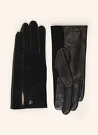 Rękawiczki - Calvin Klein Skórzane Rękawiczki Umożliwiające Obsługę Ekranów Dotykowych schwarz - miniaturka - grafika 1