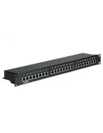 Serwery - Value Patch Panel Kat.6 24 porty STP czarny - miniaturka - grafika 1