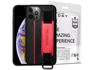 Etui obudowa Alogy Leather Case do Apple iPhone 12/ 12 Pro 6.1 Czarne - Etui do tabletów Etui obudowa Alogy Leather Case do Apple iPhone 12/ 12 Pro 6.1 Czarne - Etui do tabletów - miniaturka - grafika 1