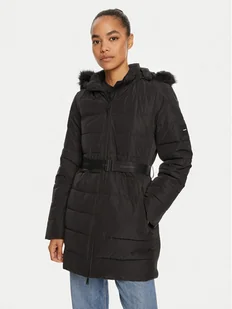 Calvin Klein Kurtka zimowa K20K207726 Czarny Regular Fit - Kurtki damskie - miniaturka - grafika 1