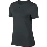 Koszulki i topy damskie - Nike Damska koszulka W Np Top Ss All Over Mesh - miniaturka - grafika 1