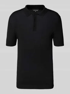 Koszulka polo o kroju regular fit z czystej wiskozy model ‘VADIM’ - Koszulki męskie - miniaturka - grafika 1