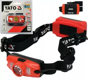 Latarka Czołowa Cree Xte 500LM Aku 3 Kolory Yato - Latarki - miniaturka - grafika 1