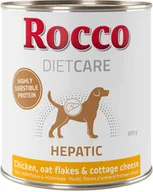 Mokra karma dla psów - Rocco Diet Care Hepatic, kurczak z płatkami owsianymi i twarogiem - 12 x 800 g - miniaturka - grafika 1