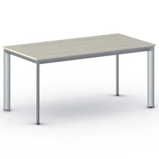 B2B Partner Stół konferencyjny INFINITY 1600 x 800 x 740 mm, dąb naturalny 499263 - Stoły i stoliki do biura - miniaturka - grafika 1
