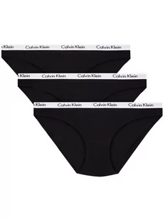Calvin Klein Underwear Komplet 3 par fig klasycznych 000QD3588E Czarny - Majtki damskie - miniaturka - grafika 1