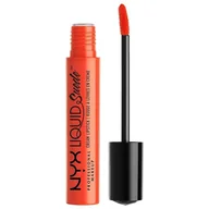 Błyszczyki do ust - NYX Liquid Suede Cream Lipstick 05 Pomarańczowy County NLSCLL05-00 - miniaturka - grafika 1