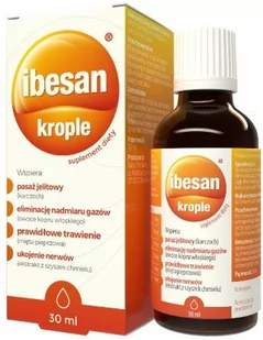 Natur Produkt Pharma Sp. z o.o. Ibesan krople, 30ml - Układ pokarmowy - miniaturka - grafika 1