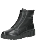 Kozaki damskie - CAPRICE Buty damskie Boot Flat 9-25352-43 półdługie kozaki, Czarna papka, 39 EU - miniaturka - grafika 1