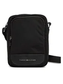 Nerki - Tommy Hilfiger Saszetka Th Business Mini Reporter AM0AM13190 Czarny - miniaturka - grafika 1