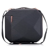 Kosmetyczki, organizery i kuferki - Kuferek Semi Line T5821-2 Czarny - miniaturka - grafika 1