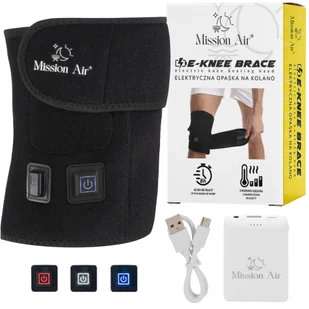 Podgrzewana opaska MISSION AIR E-Knee Brance Powerbank - Spodnie narciarskie - miniaturka - grafika 1