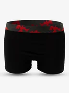 Majtki męskie - Bokserki Męskie Czarne / Czerwone MyStars Pas Moro 3XL - miniaturka - grafika 1
