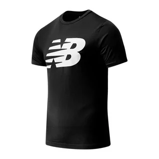 Koszulki sportowe męskie - Koszulka New Balance MT03919BK - czarna - grafika 1